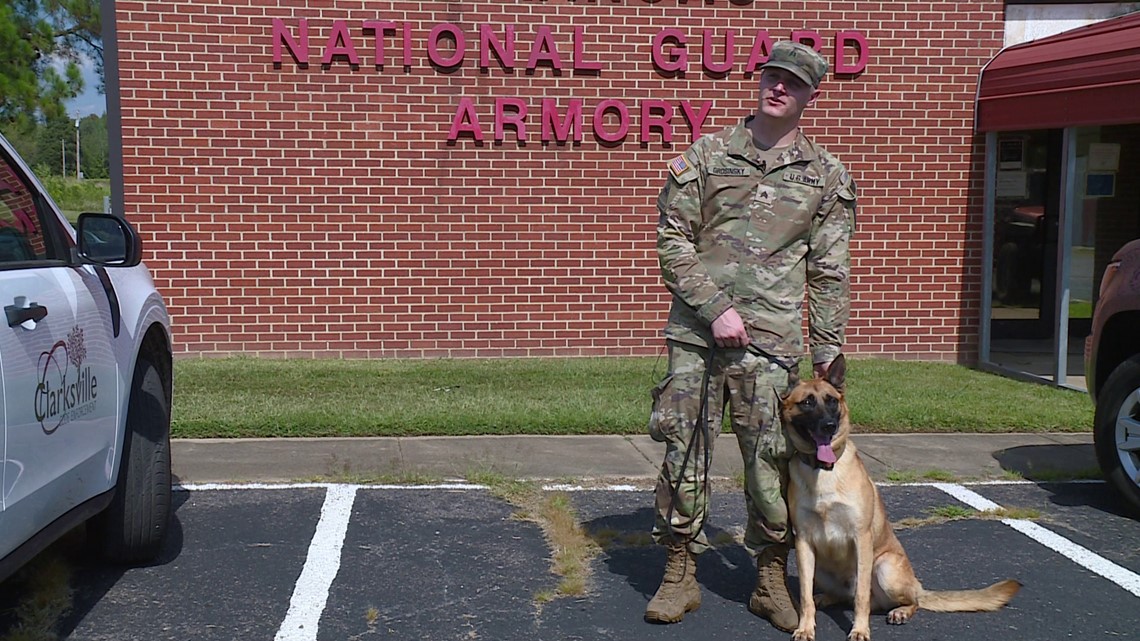 County's new K9, handler, begin training