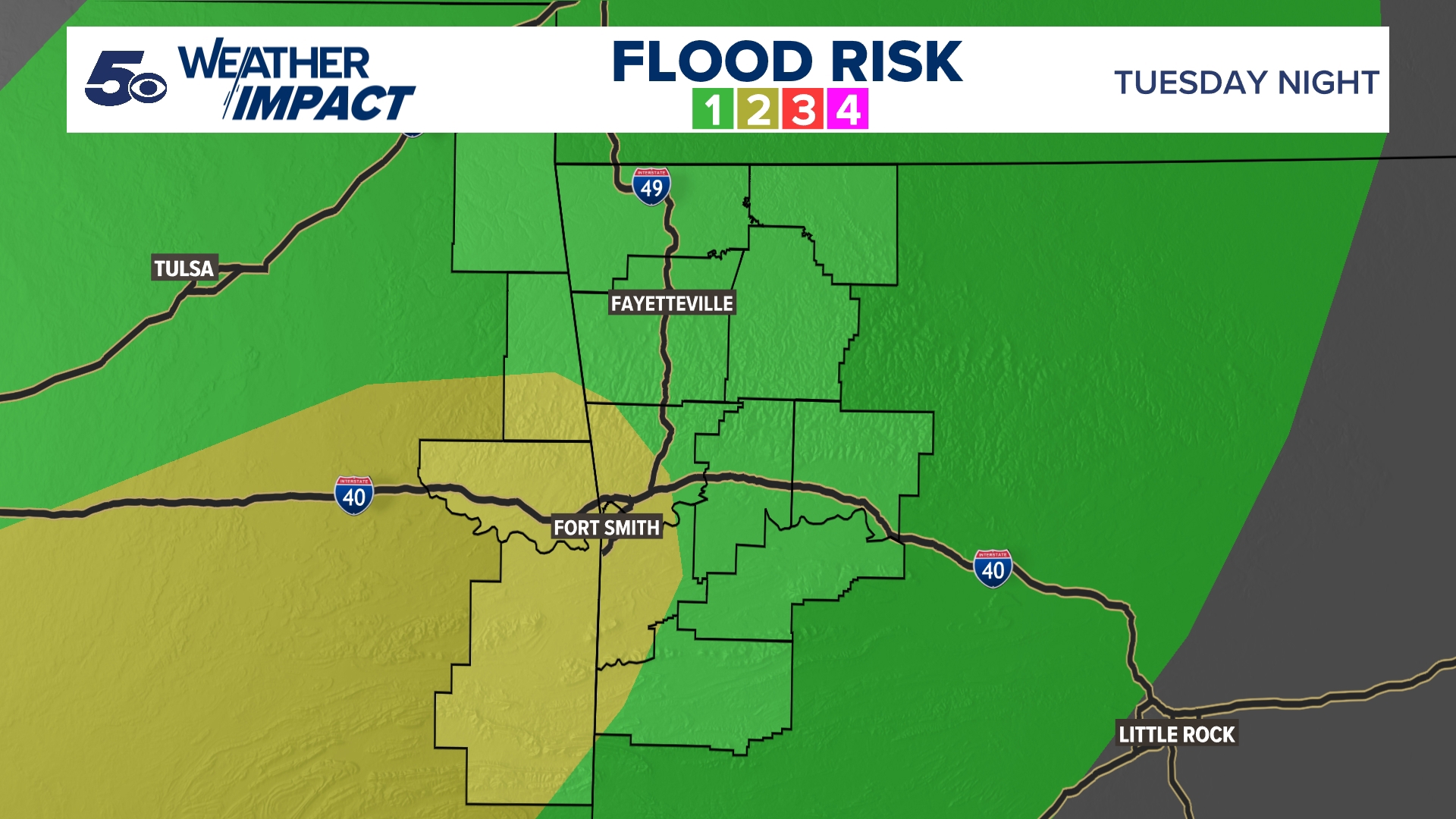 Strong to severe storms in Arkansas & Oklahoma Tuesday night | Weather ...