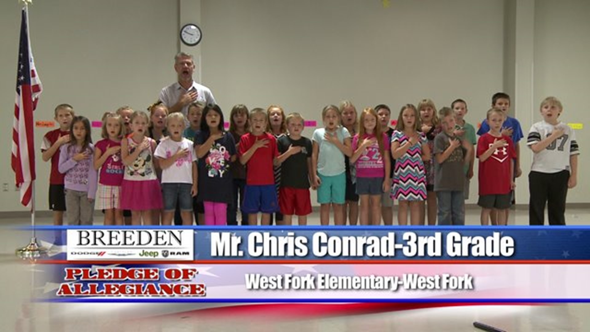 West Fork Elementary, West Fork - Mr. Chris Conrad - 3rd Grade