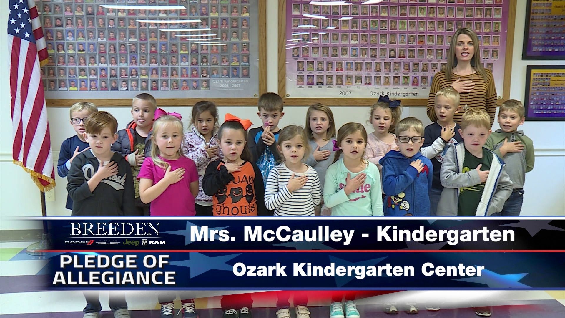 Mrs. McCaulley  Kindergarten Ozark Kindergarten Center