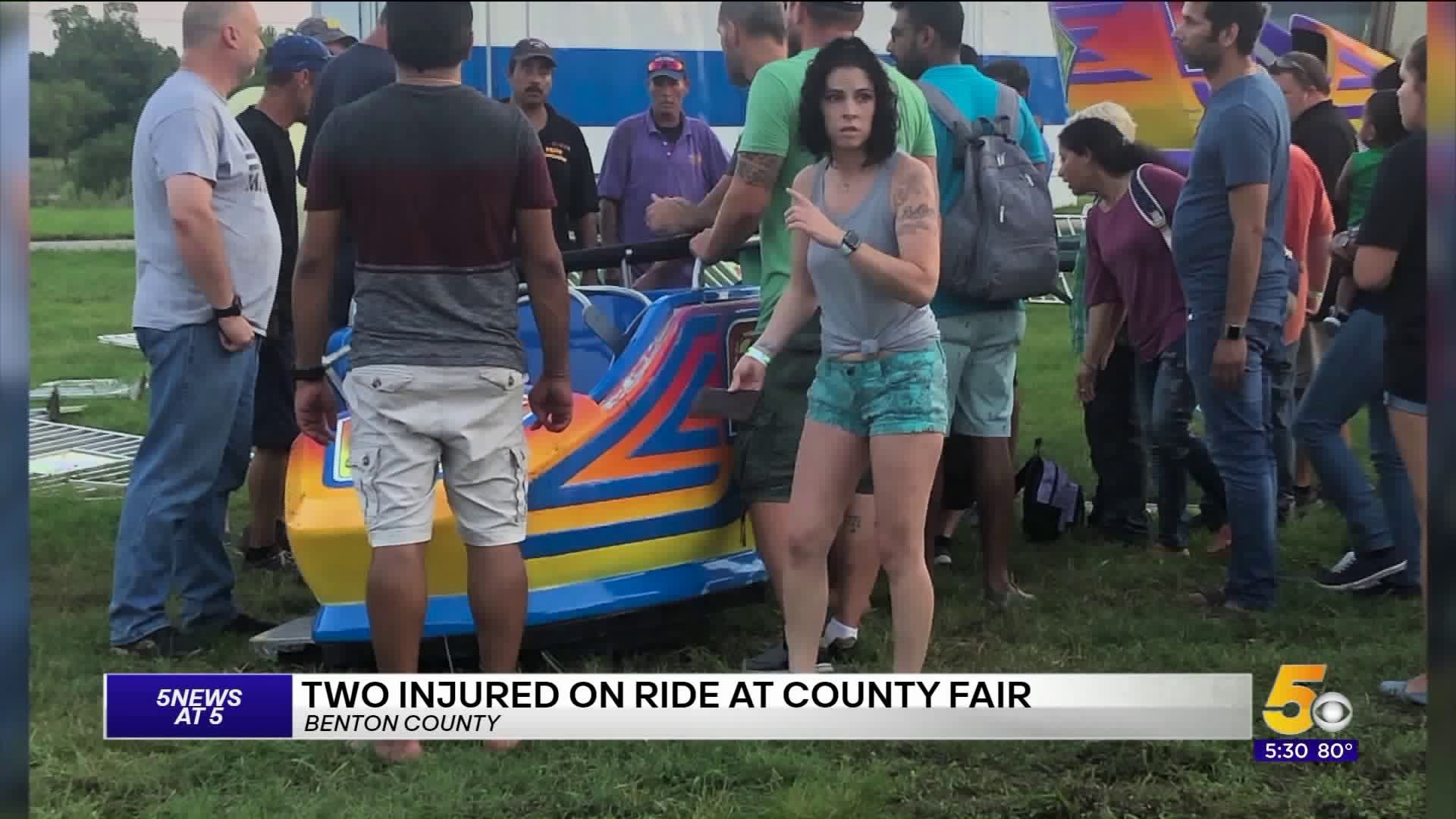 Mother and Child Injured On Ride At Benton County Fair