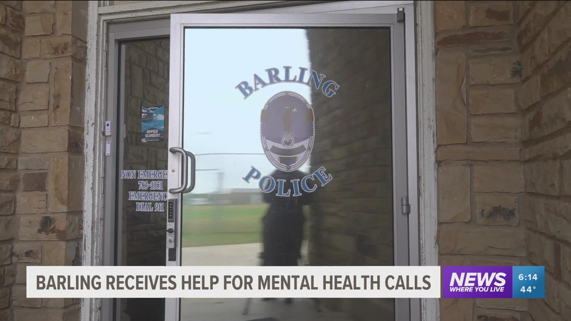 Barling Police Department partners with an Arkansas non-profit to equip law enforcement with new tools to begin its better response program for mental health crises.