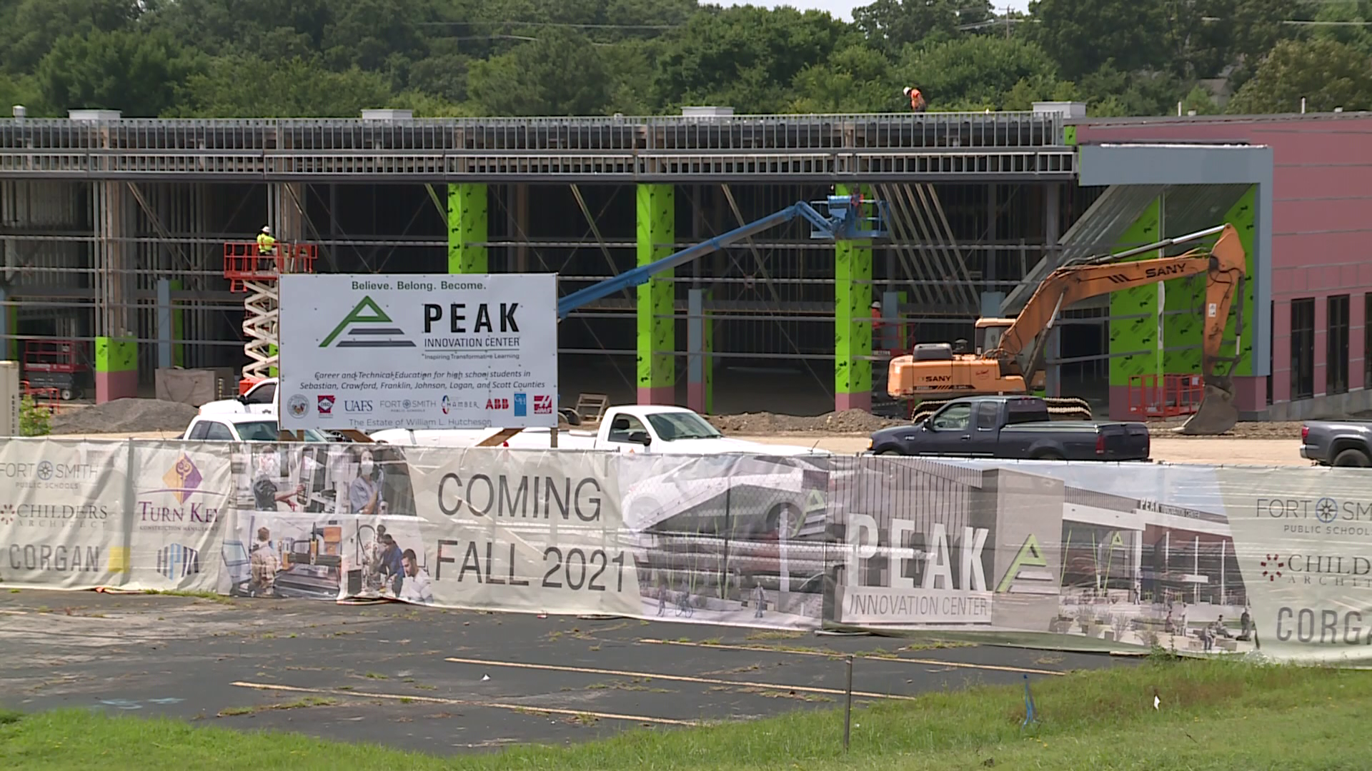 School leaders say the project is coming in about $6 million over budget, but the money is still there to finish it.