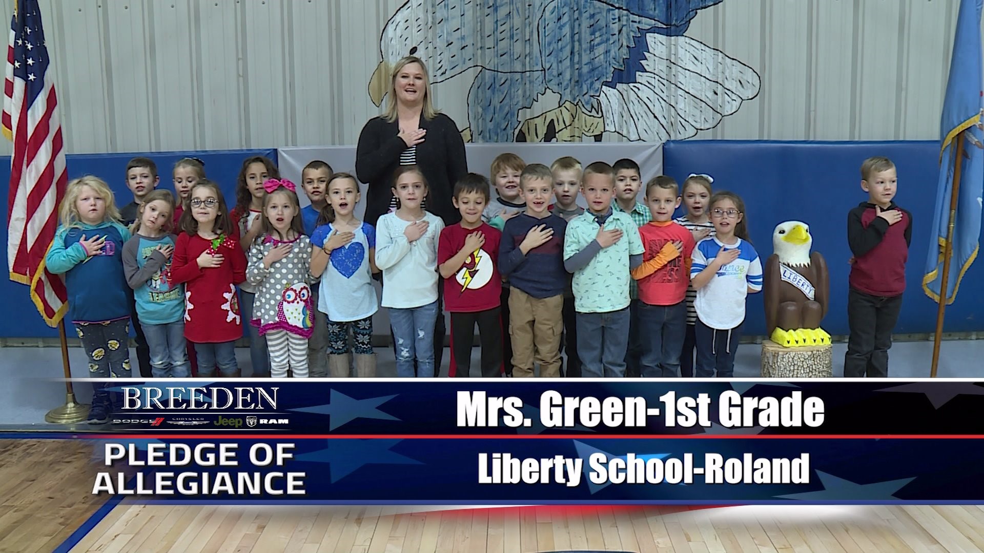 Mrs. Green  1st Grade Liberty School, Roland