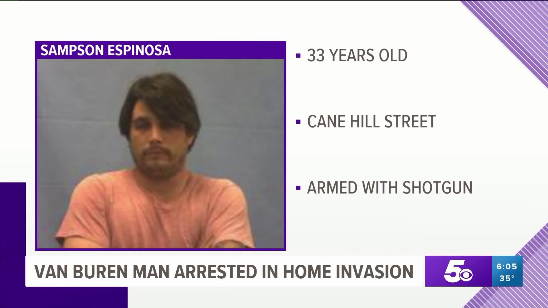 Suspect Arrested After Home Invasion And Shooting In Van Buren