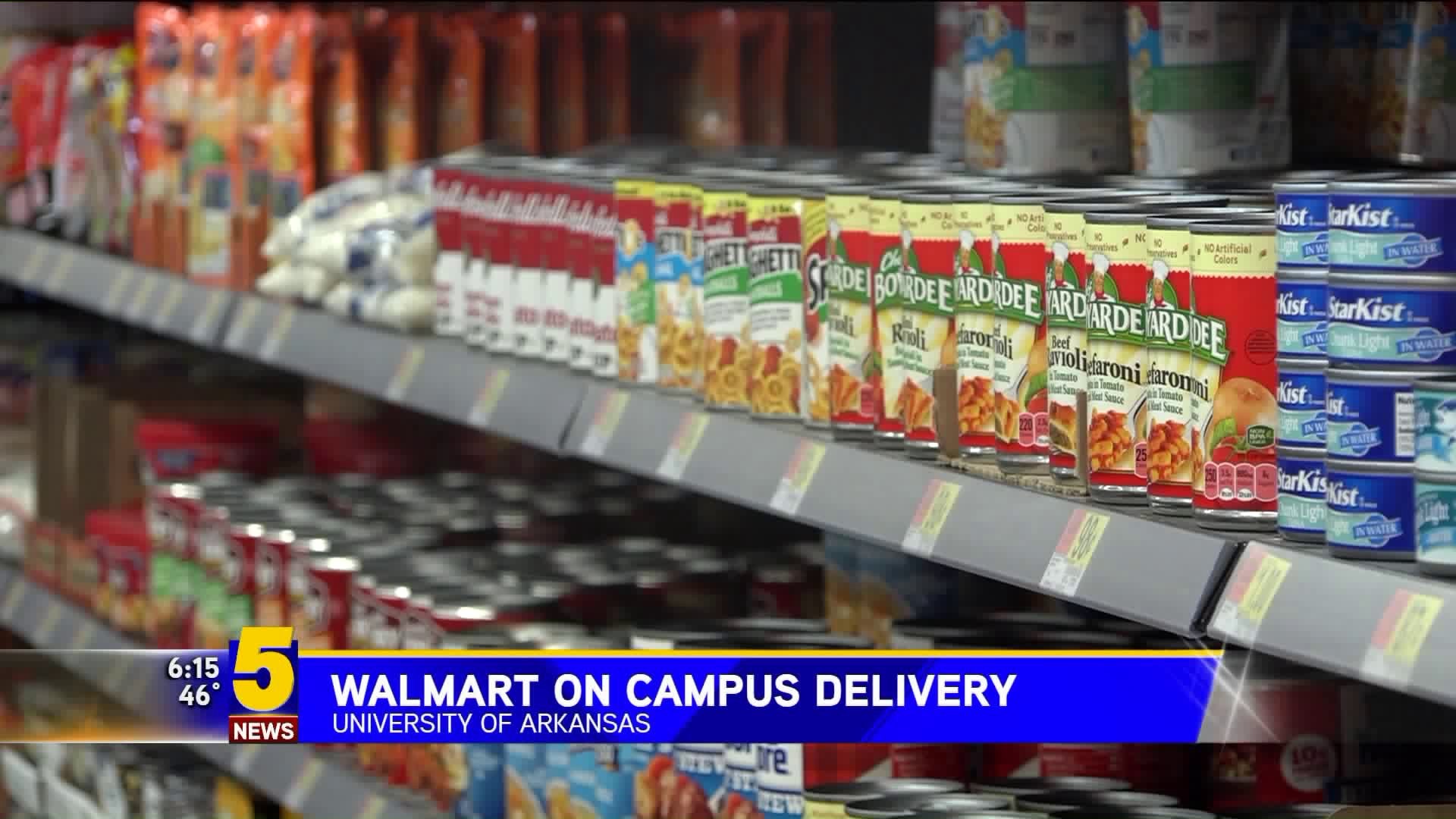 Walmart On Campus Delivery