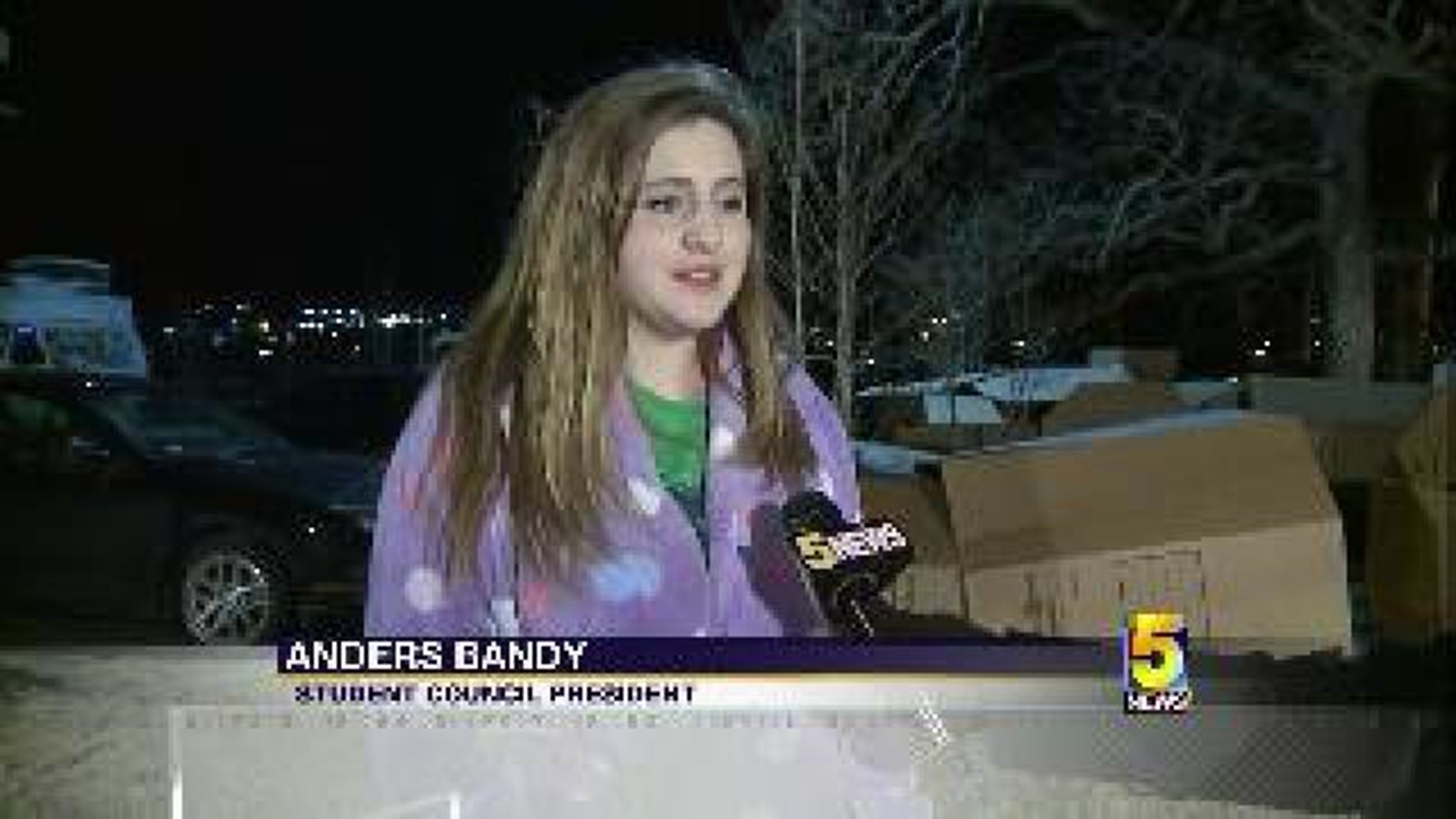 Fayetteville Students Support Homeless