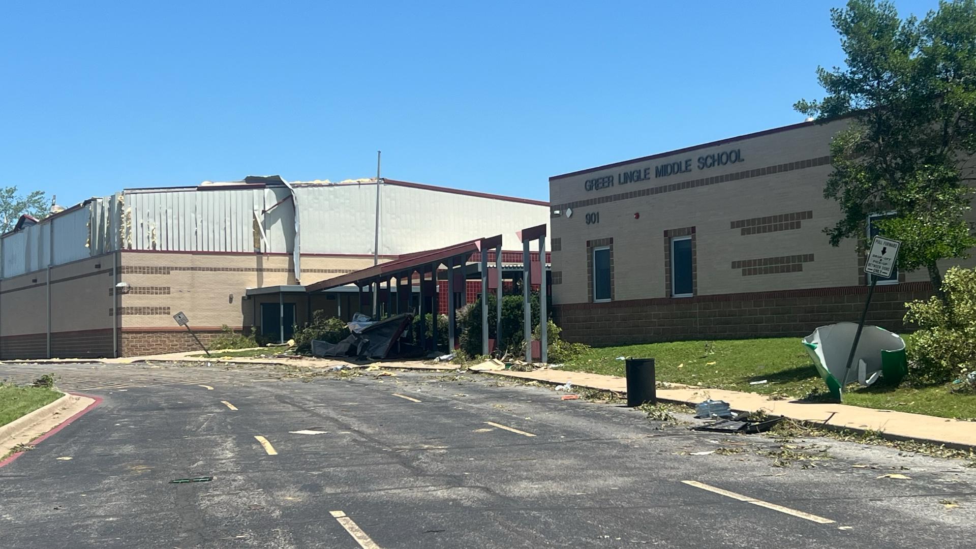 The superintendent says that the project to repair Greer Lingle doesn't yet have a price tag but will involve virtually redoing the school due to the damage.