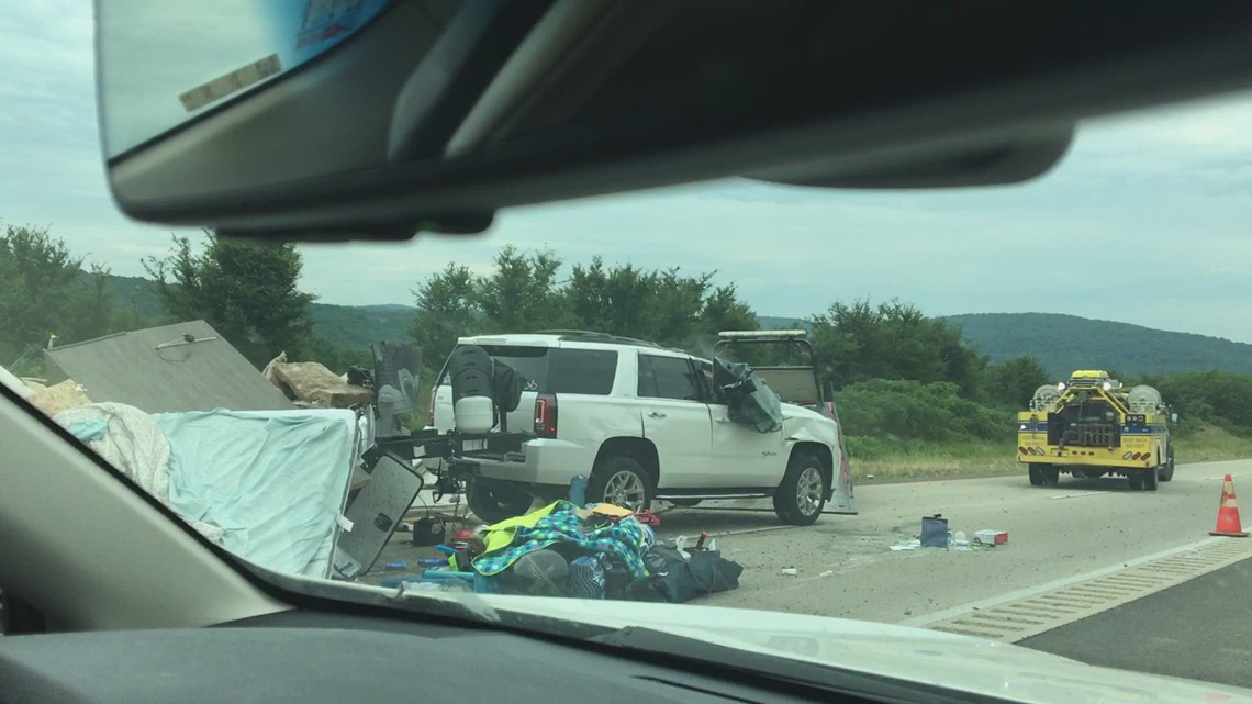 Accident on I49 impacts traffic in Crawford County