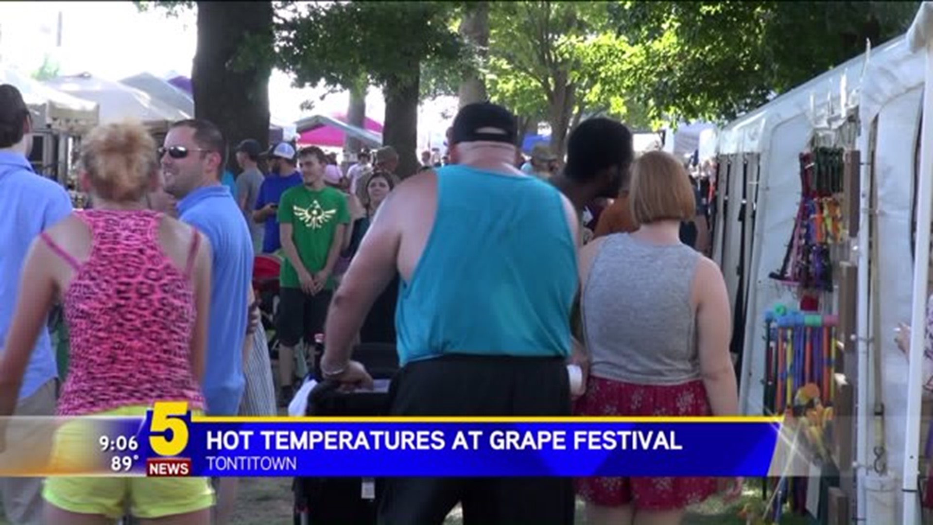 Tontitown Grape Festival Wraps Up On One Of Hottest Days Of The Year
