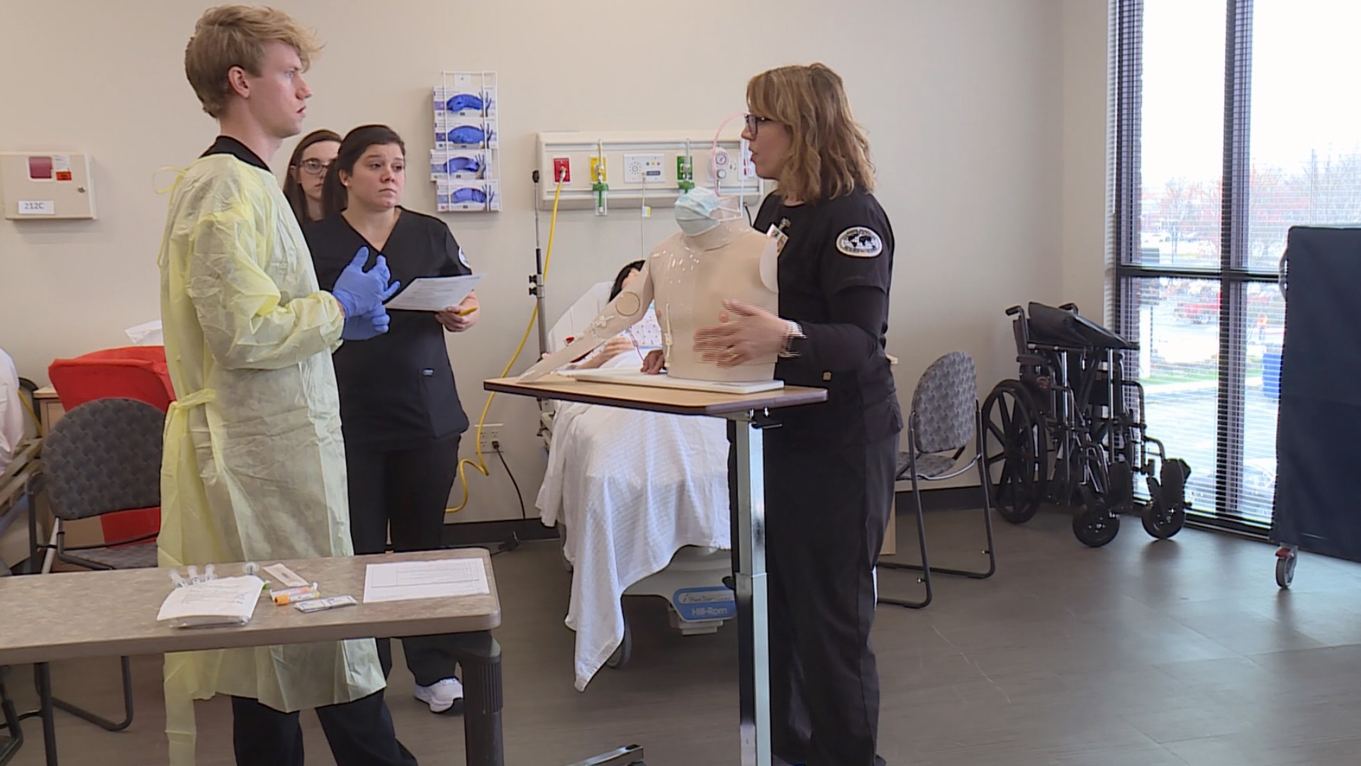 The hybrid learning program will offer hands-on simulations that enable nursing students to test their critical thinking, judgment and clinical skills.