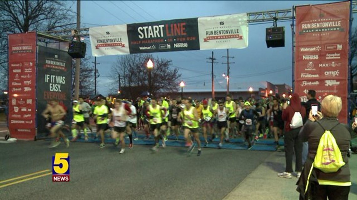 More Than 2,600 Participate In Bentonville Half Marathon