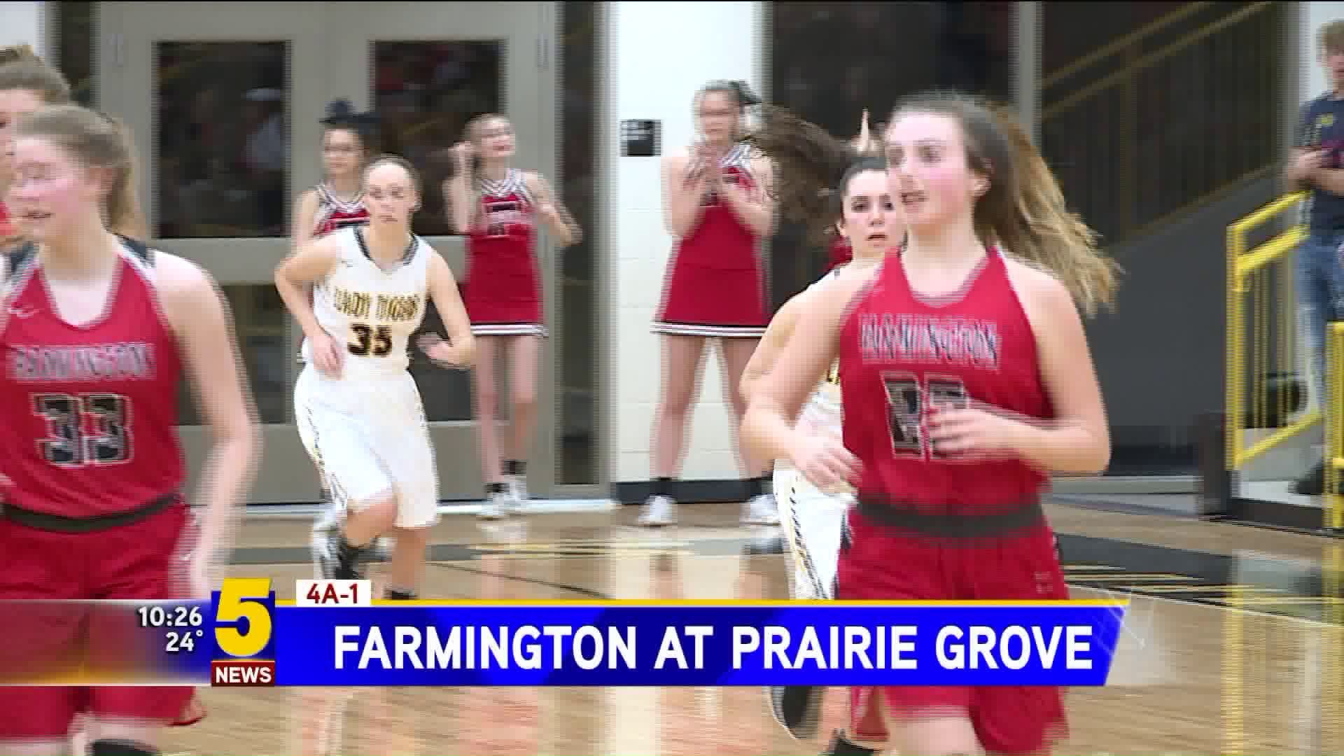 Farmington Prairie Grove Girls