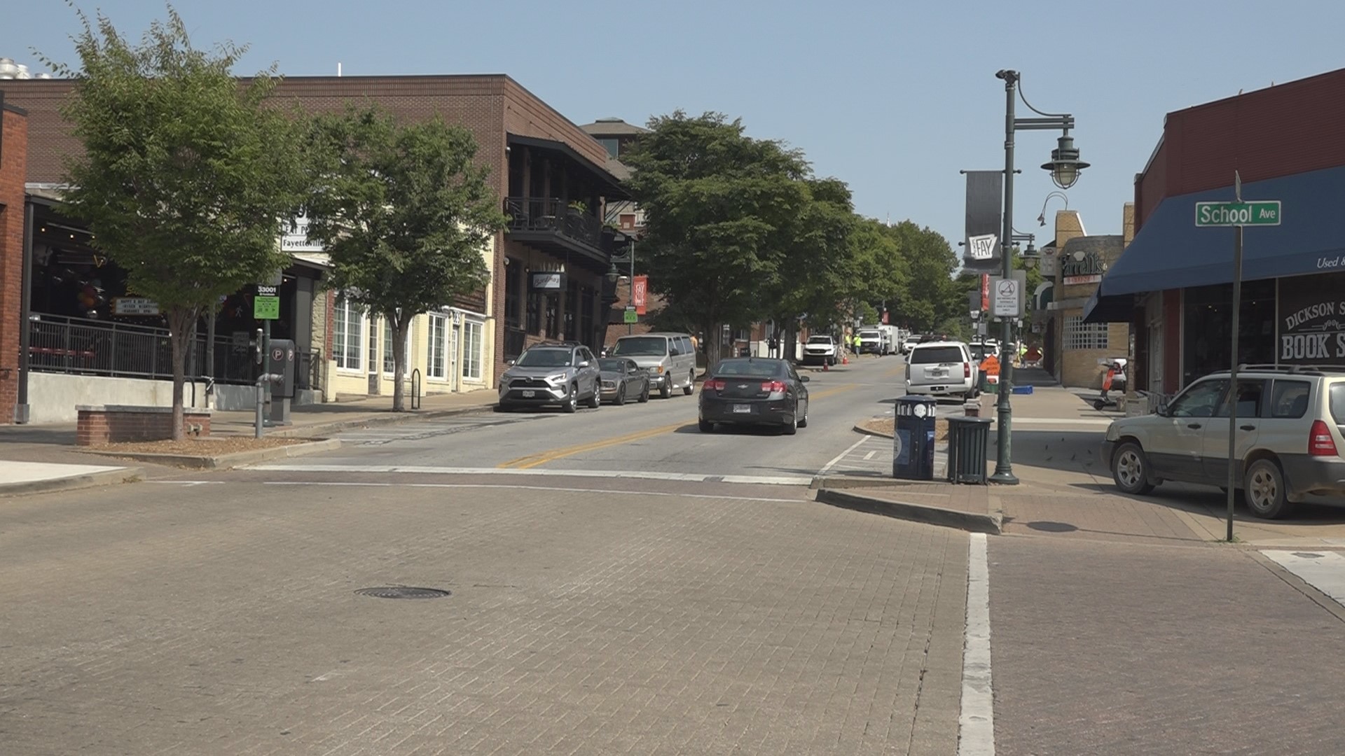 A consultant will look at the current parking situation and what needs to be done for the Dickson Street area.