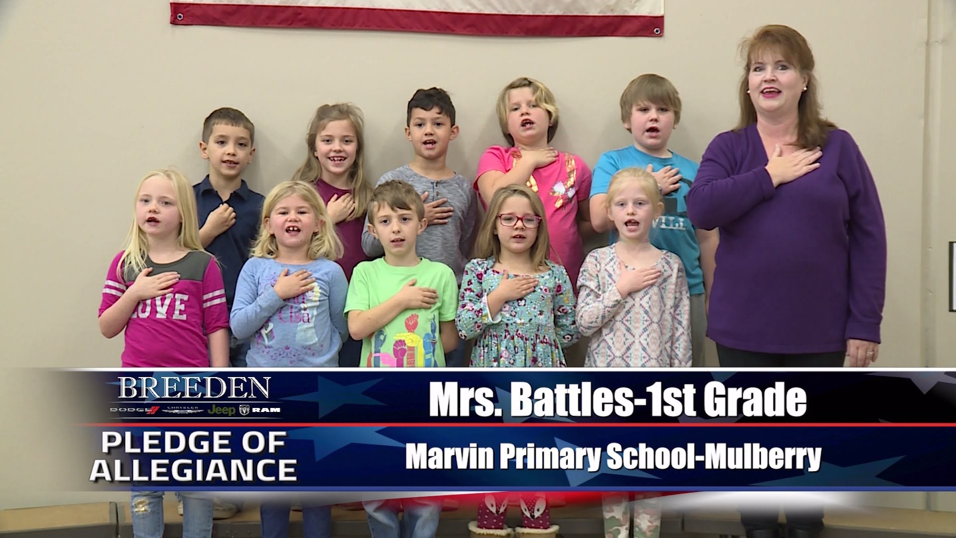 Mrs. Battles  1st Grade Marvin Primary School, Mulberry