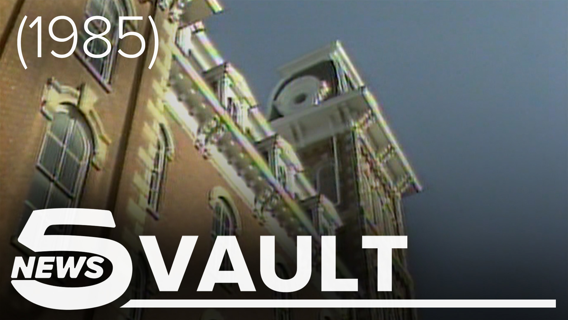 The school shut the university's oldest building down after it fell into disrepair. In 1985, leaders and alumni came together to start raising money to repair it.