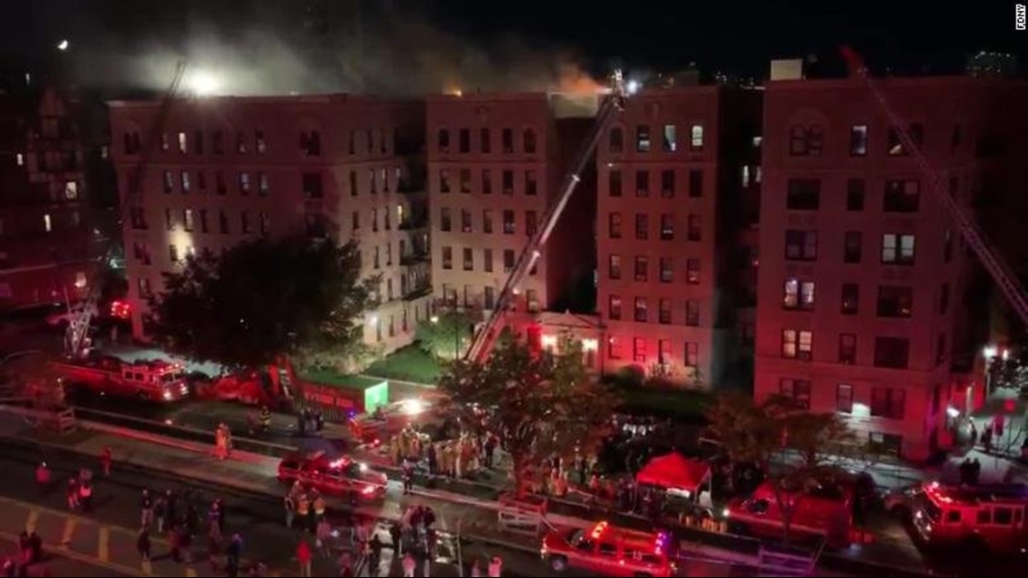10 Injured, Including 9 Firefighters, in New York City Apartment Fire ...