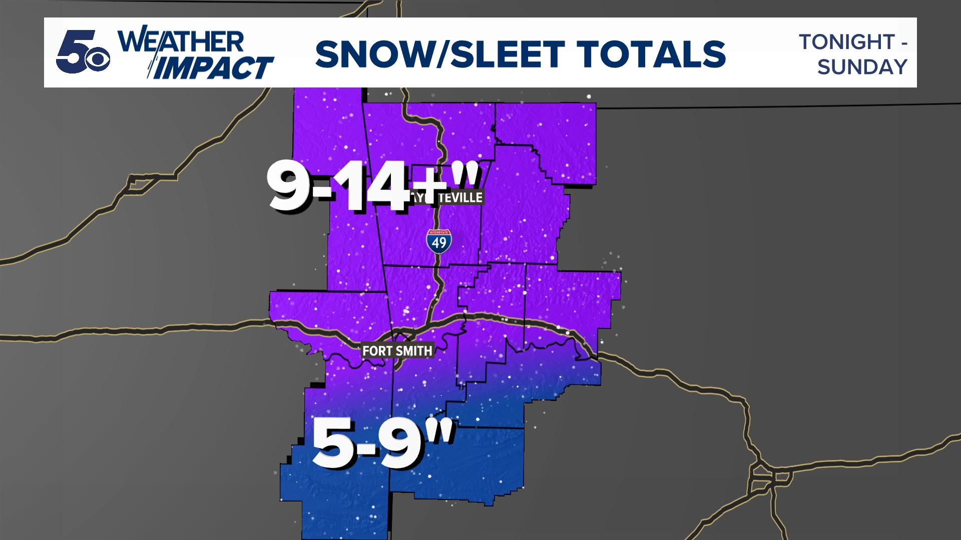 First snow of 2026 starts falling across our area | Here's what you ...