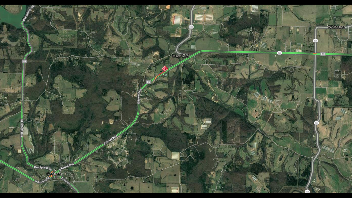 Accident With Possible Injuries Slowing Traffic On Hwy. 45 Near Goshen