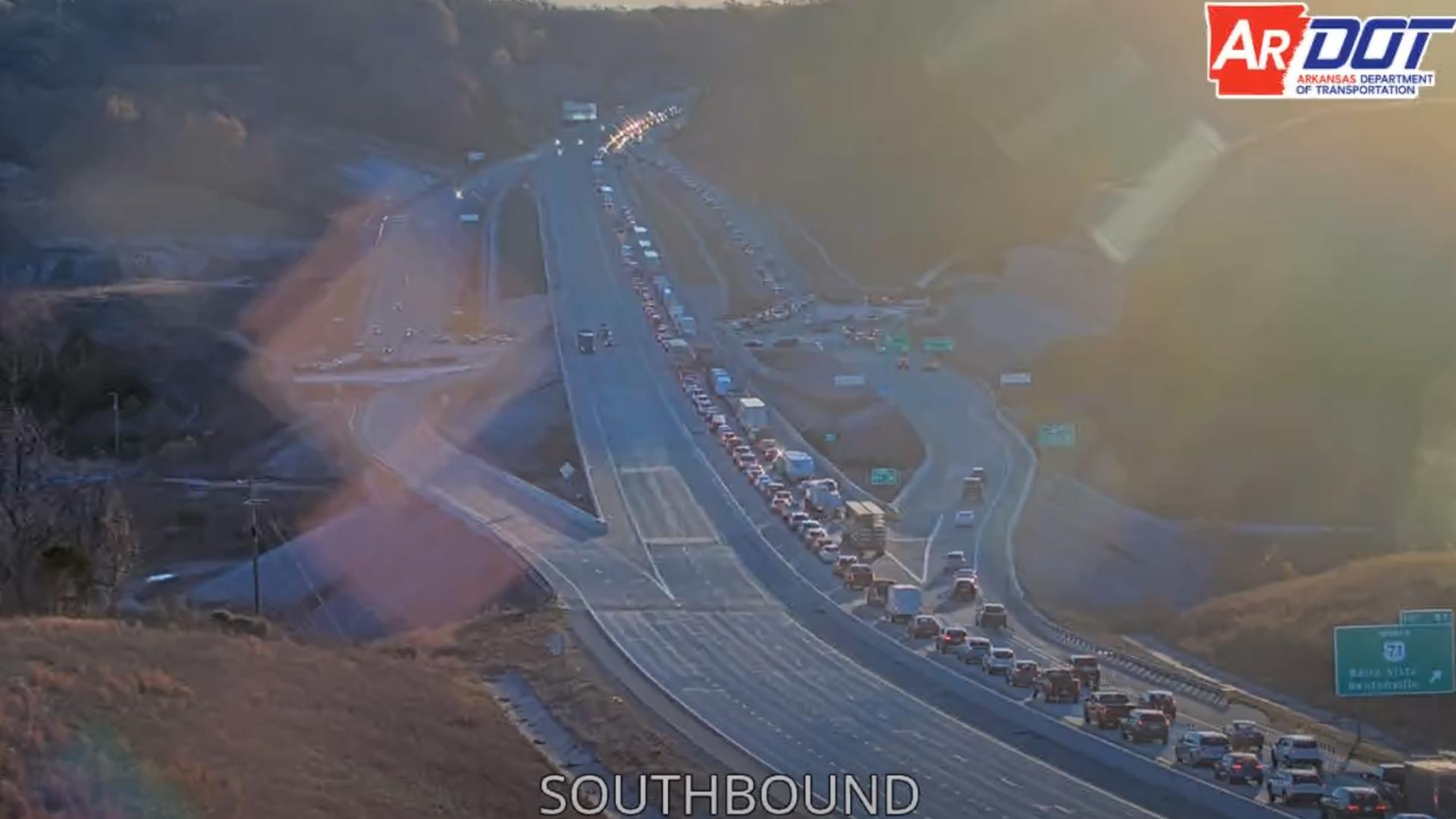 crash on I-49 stalls traffic in Benton County | 5newsonline.com