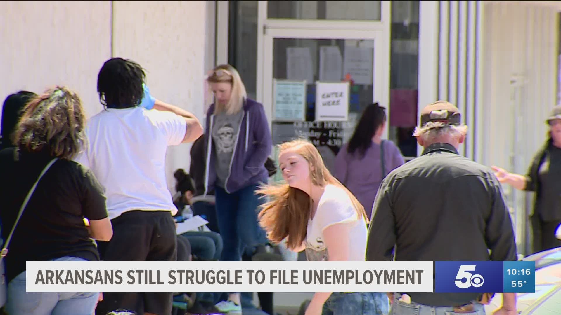 Arkansans still struggle to file unemployment