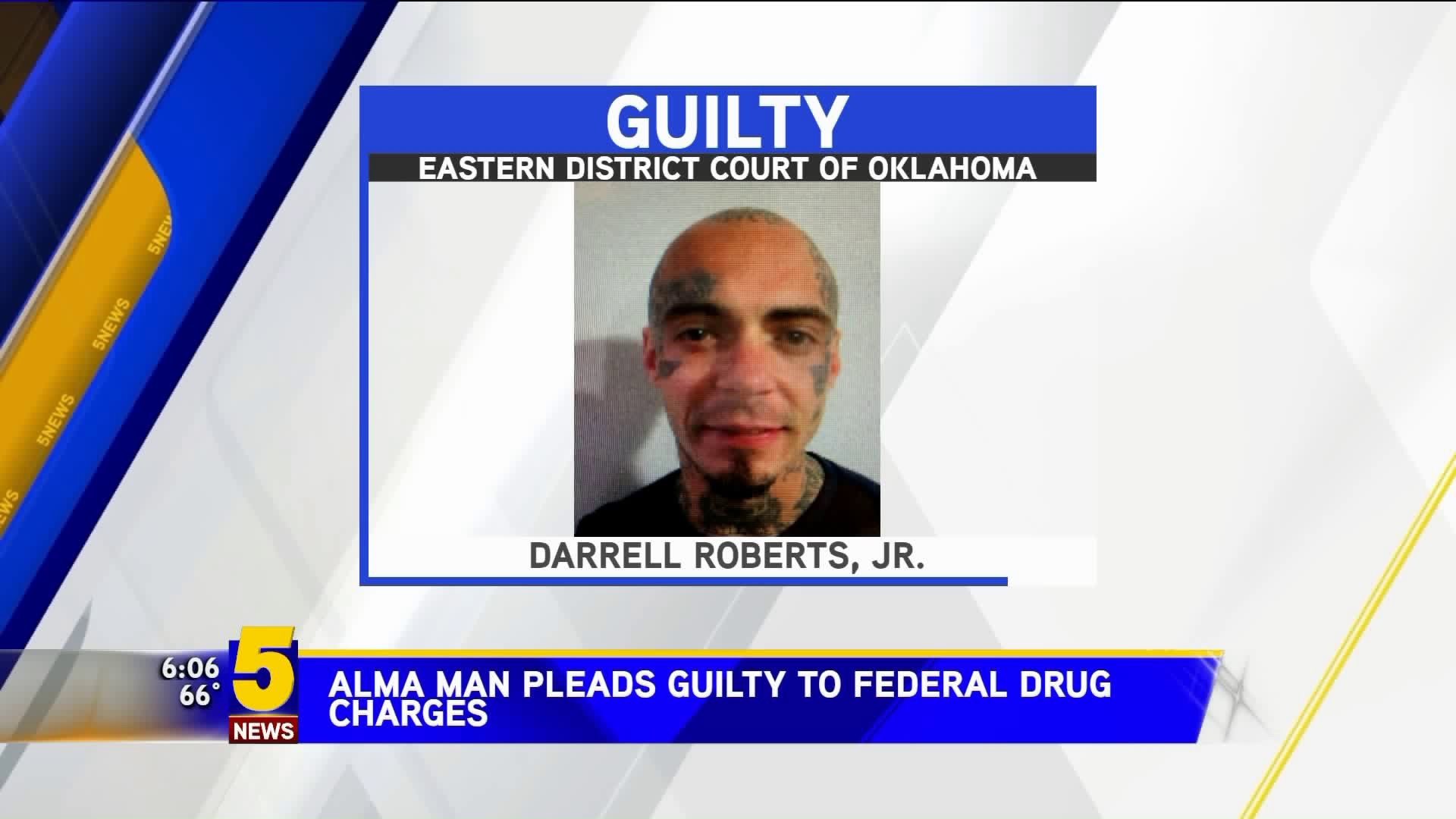 Alma Man Pleads Guilty To Federal Drug Charges