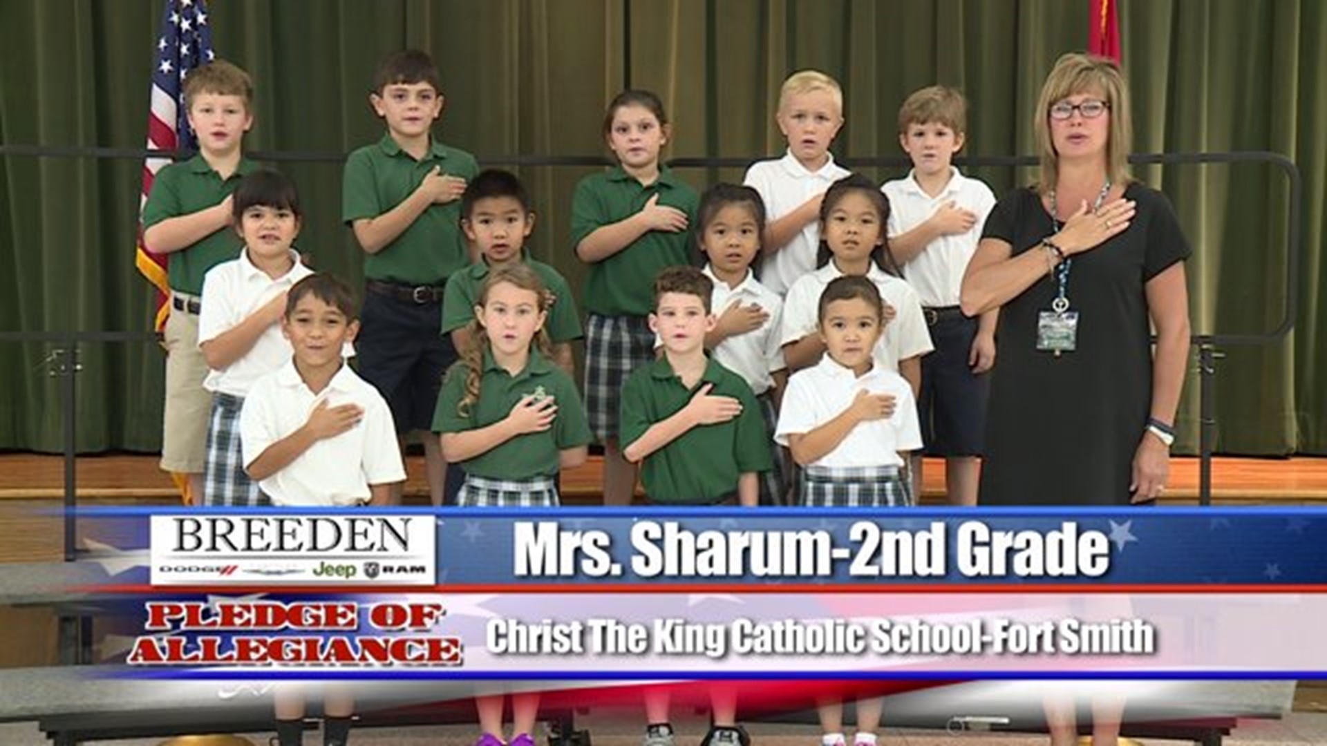 Christ the King Catholic School - Fort Smith - Mrs. Sharum - 2nd Grade