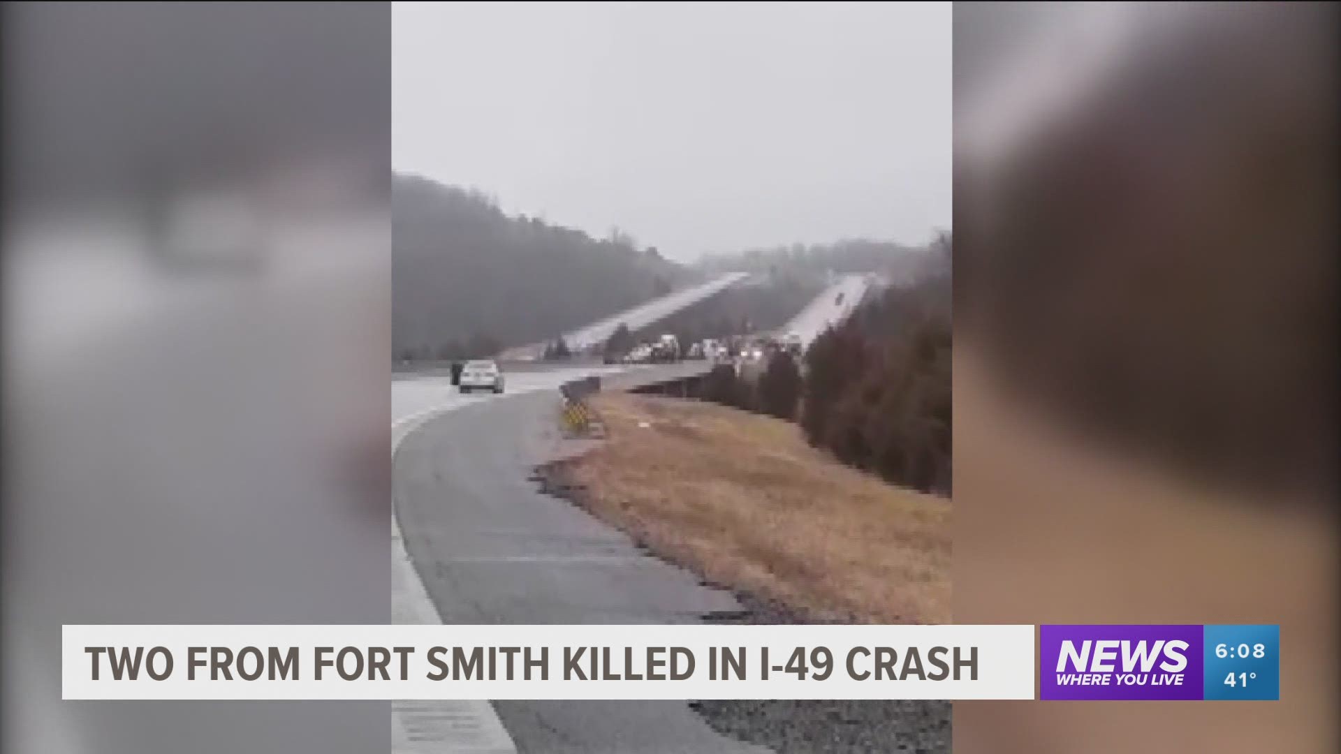Two from Fort Smith killed in I-49 crash