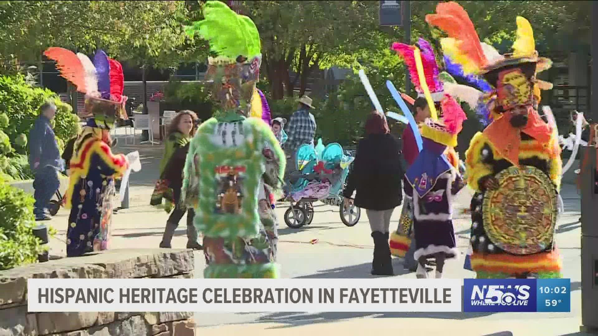 The festival is coming to downtown Fayetteville and is in honor of Hispanic Heritage Month.