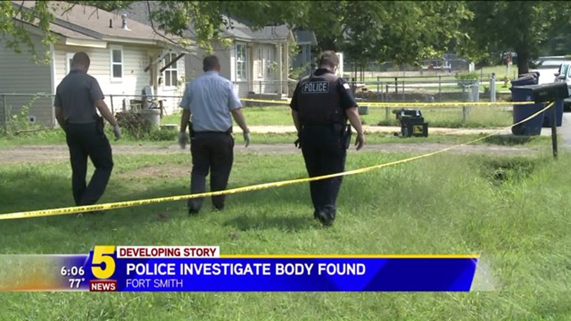 Body Found In Fort Smith