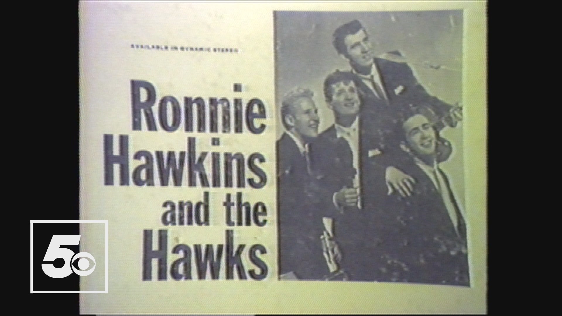 Ronnie Hawkins of Rockabilly fame stopped in Fayetteville to record a portion of a documentary.
