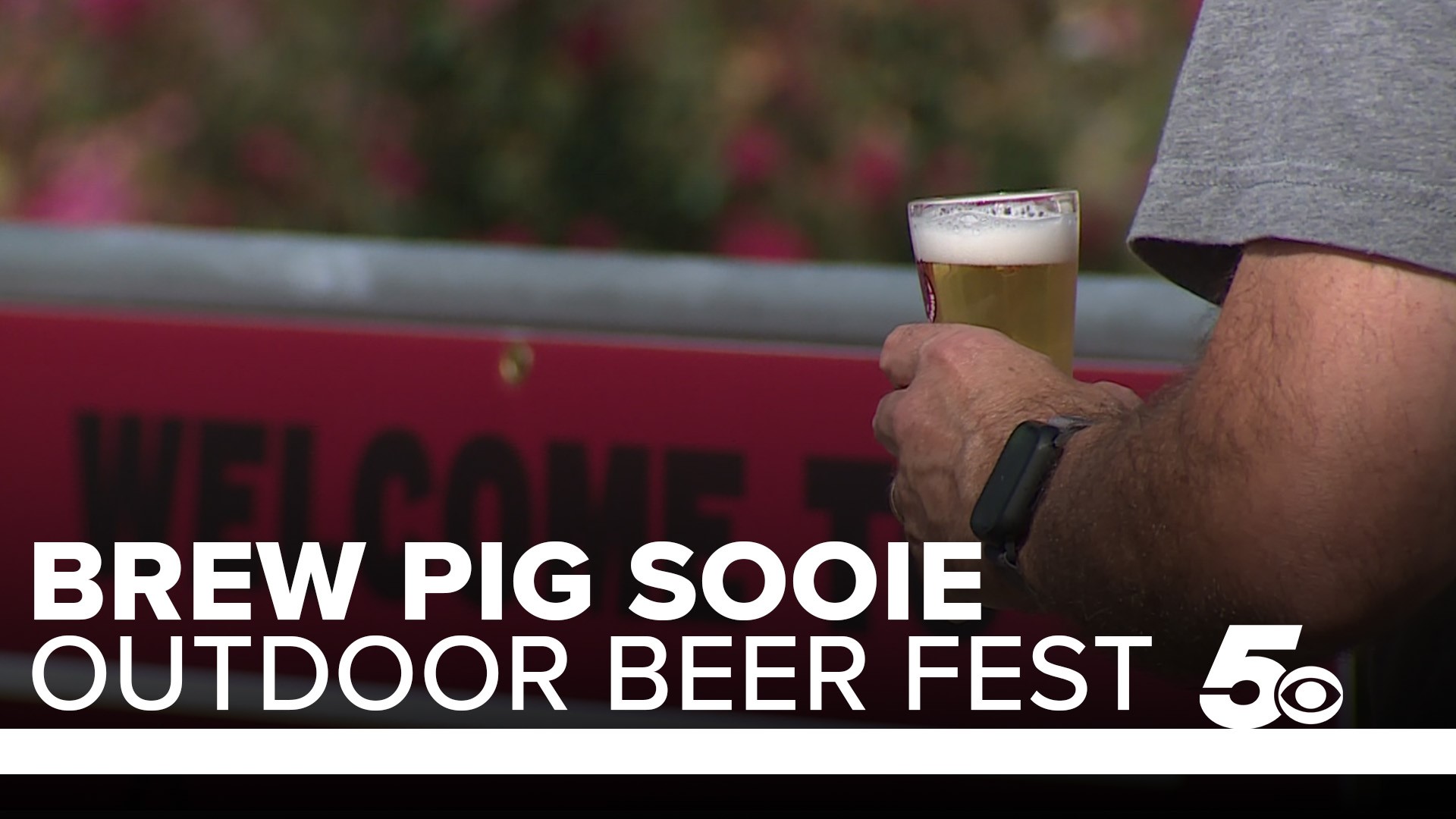 The first-ever Arkansas Razorback outdoor beer festival took place in Fayetteville on Sunday, Sept. 17.