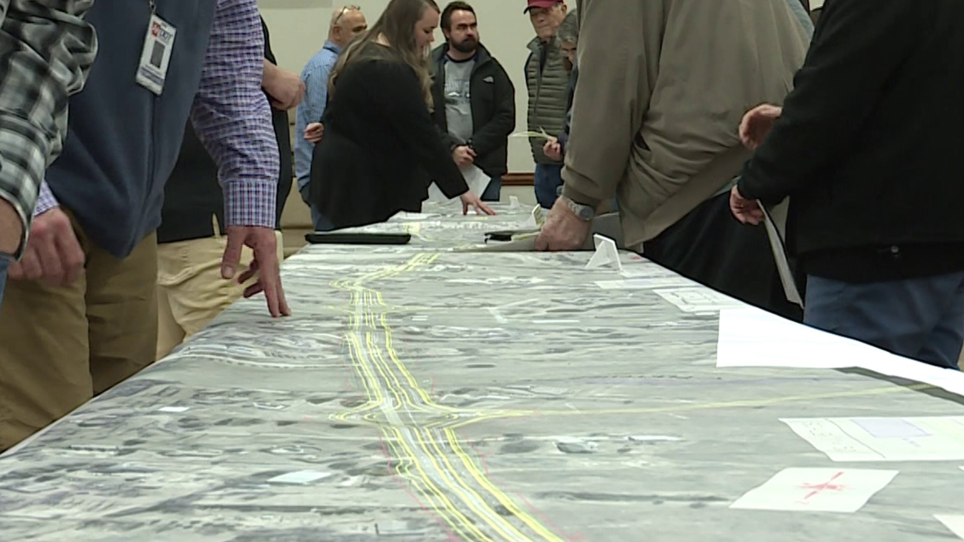 The Arkansas Dept. of Transportation held a meeting to discuss widening highway 112 through Fayetteville, Springdale, and Tontitown.