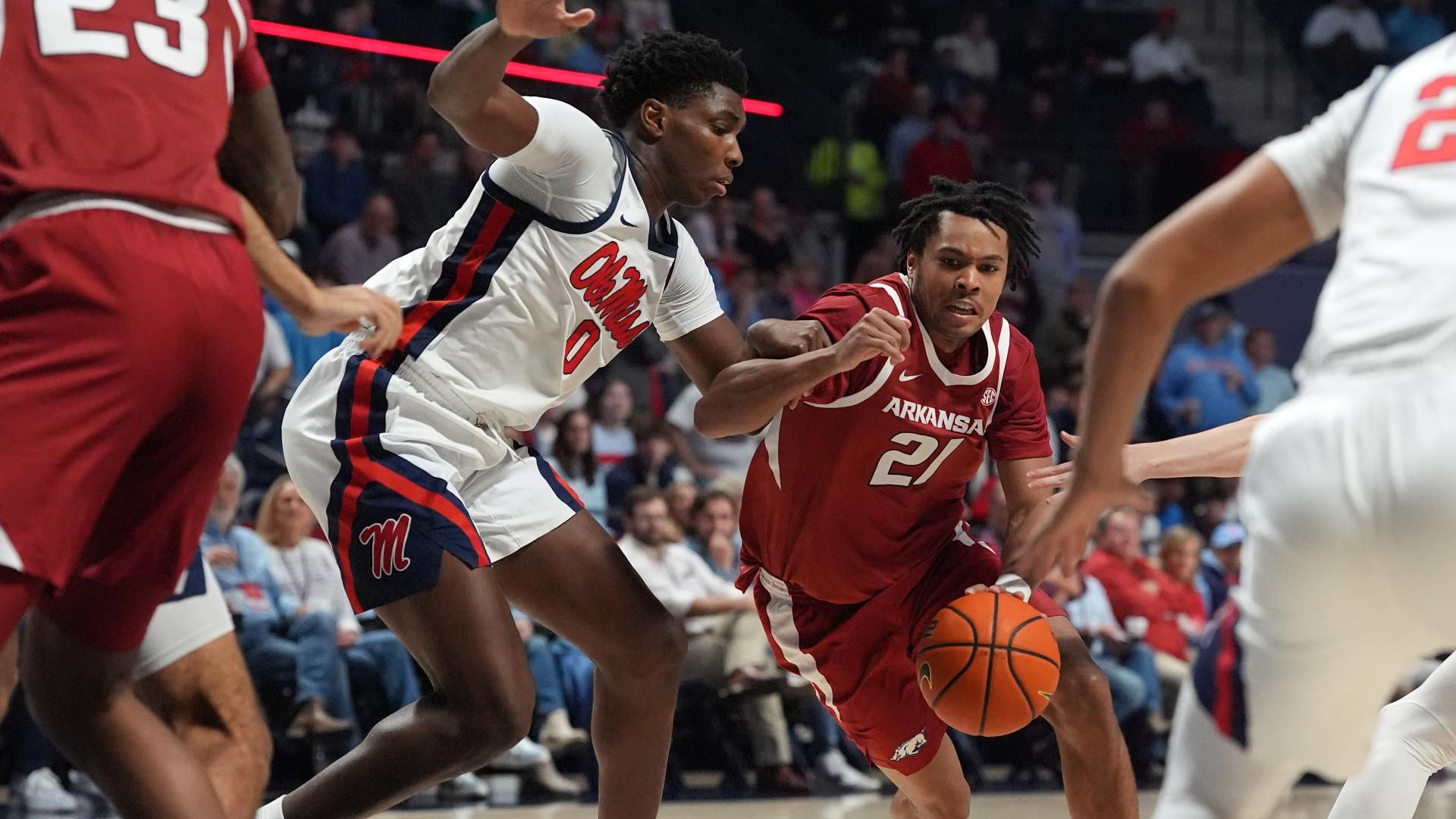 Arkansas men's basketball advances to SEC semifinals, set to play Ole ...