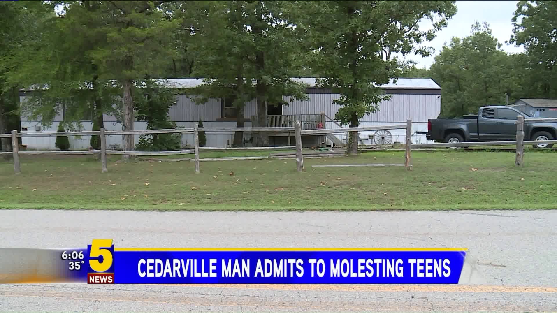 Cedarville Man Admits To Molesting Teens