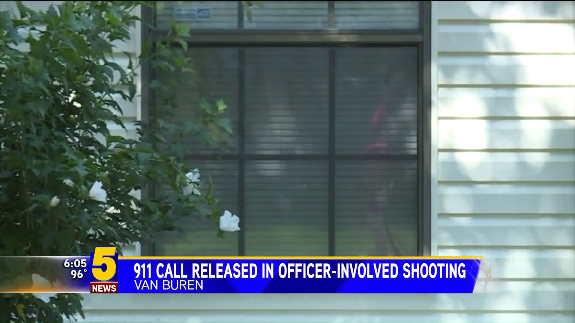 911 Call Released In Van Burn Officer Invovled Shooting