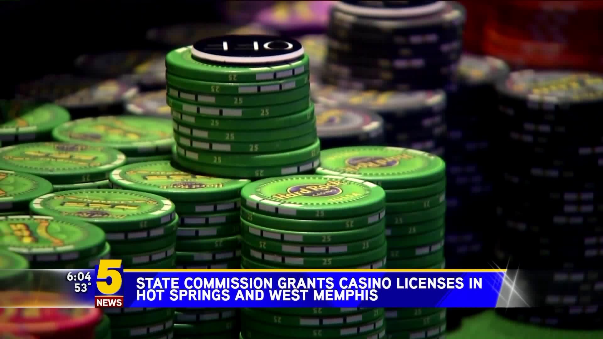 State Commission Grants Licenses For Two New Casinos