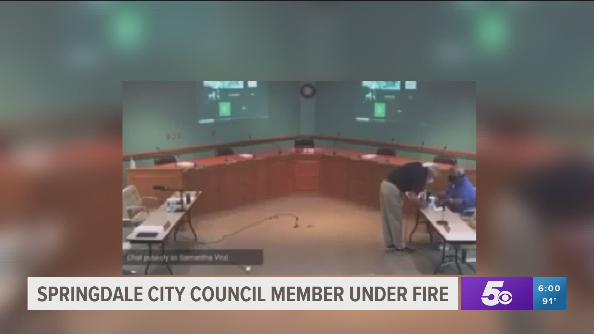 Springdale City Council member Rick Evans has caught a lot of heat online for comments he made before a city council meeting. https://bit.ly/32sMzRf