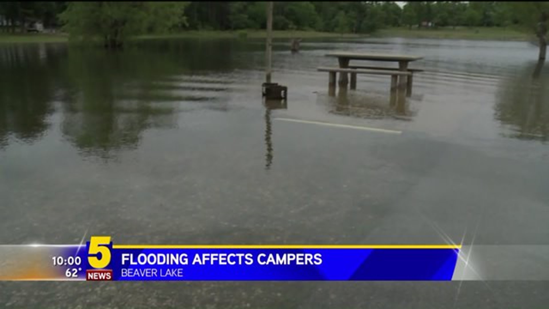 Some Campers Head Home Following Flooding At Beaver Lake Campsite