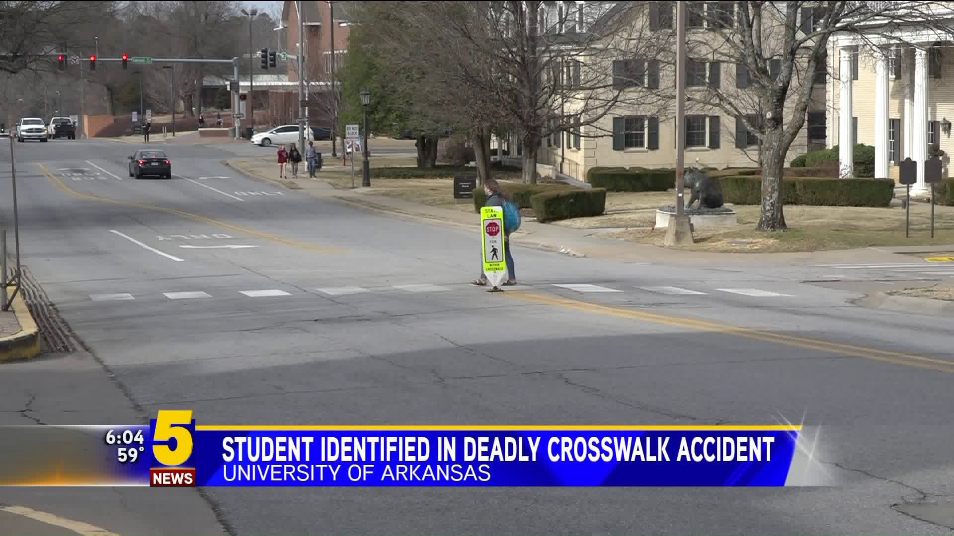 U of A Student Identified In Deadly Crosswalk Accident