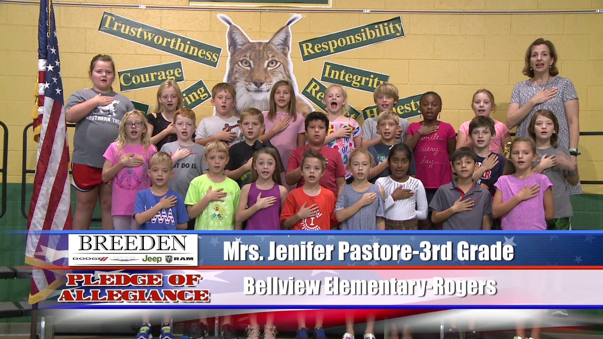 Mrs. Jennifer Pastore  3rd Grade  Bellview Elementary  Rogers
