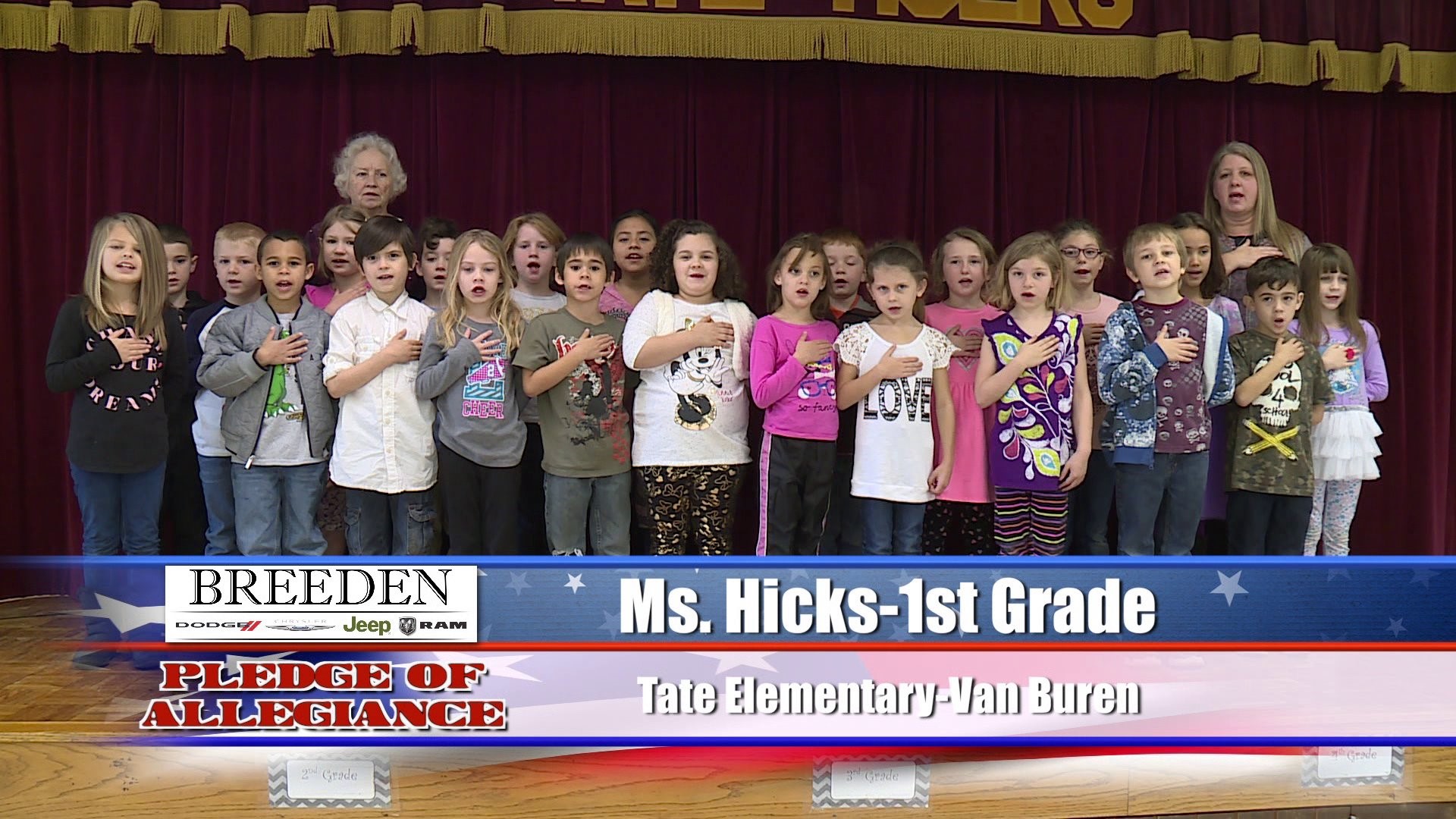 Ms. Hicks -1st Grade  Tate Elementary  Van Buren