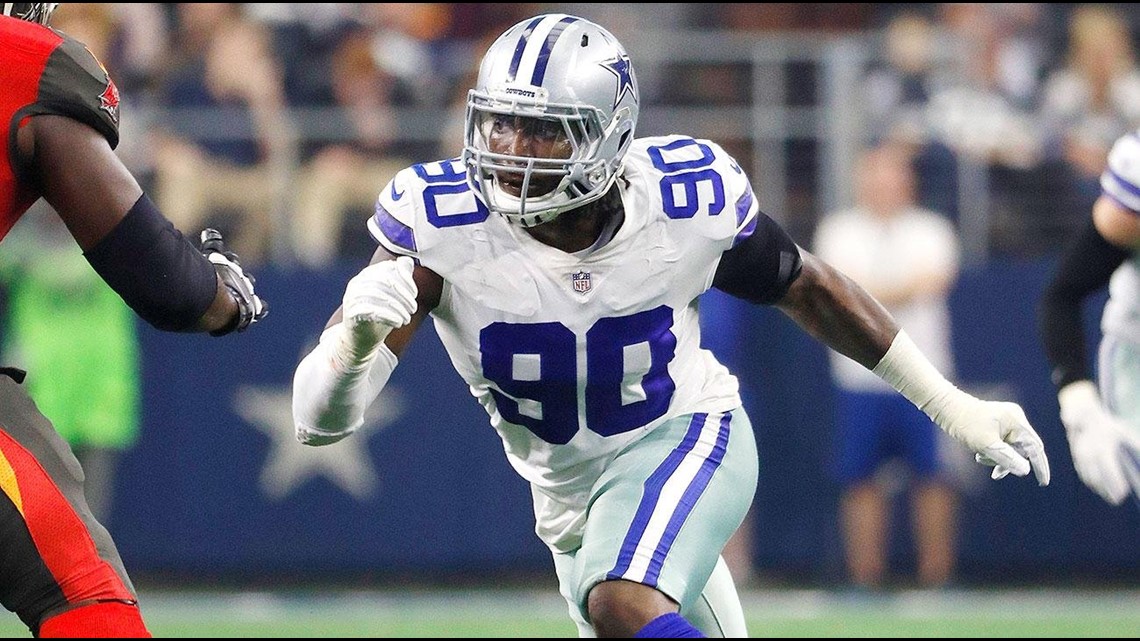 Download Demarcus Lawrence NFL No. 90 Wallpaper