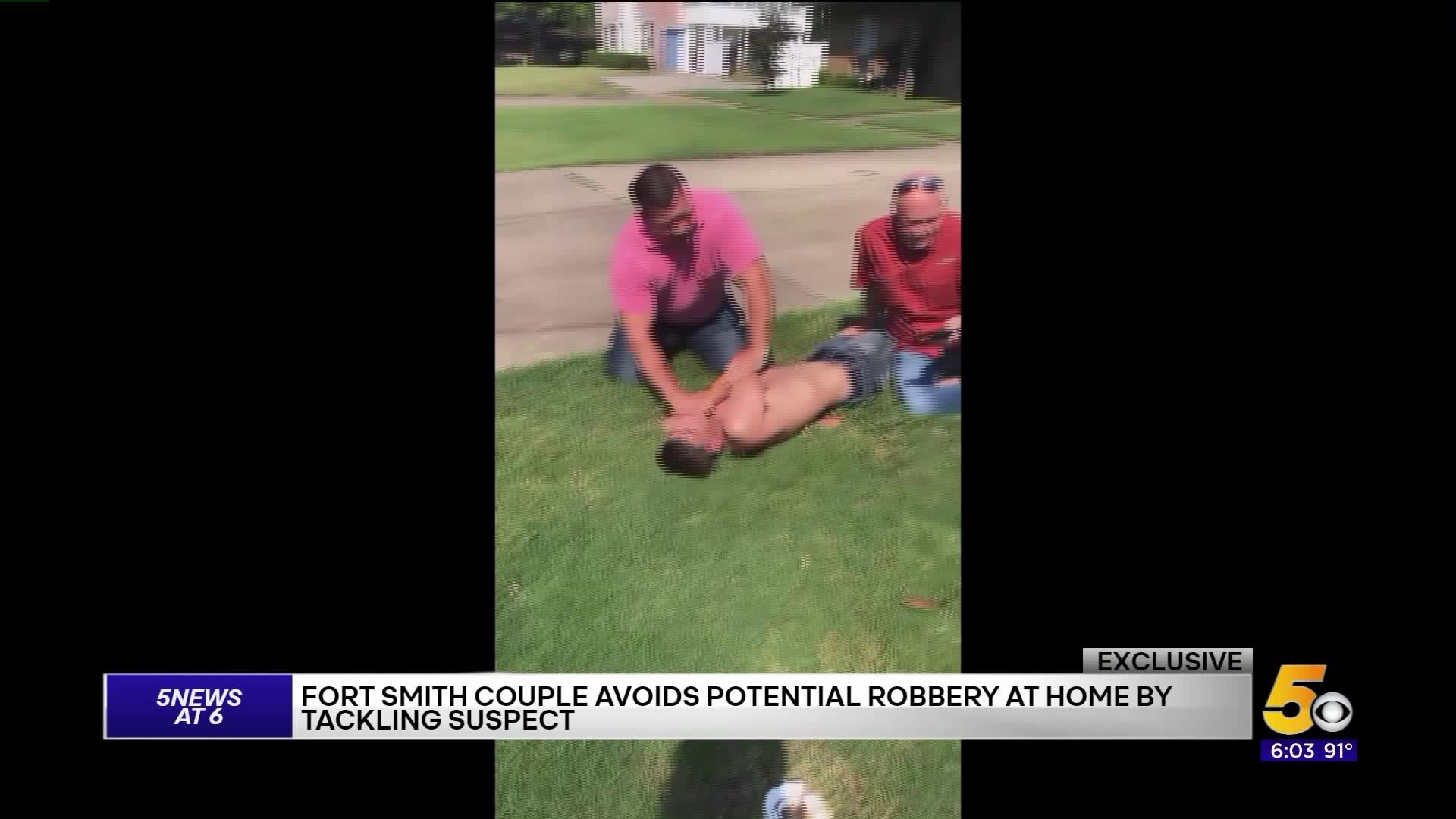 Fort Smith Couple Catch Robber