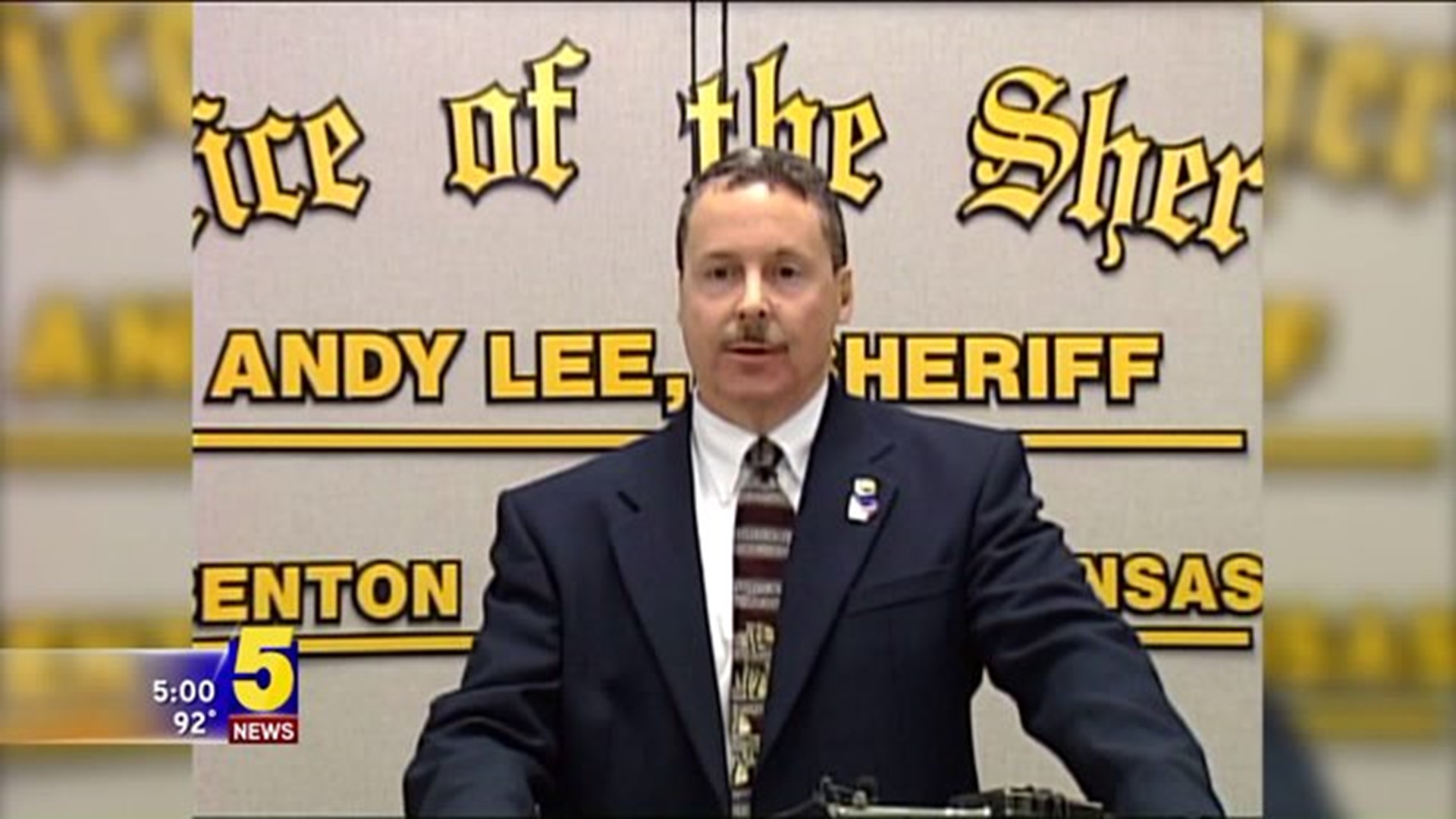 BENTON COUNTY SHERIFF ANDY LEE REMEMBERED
