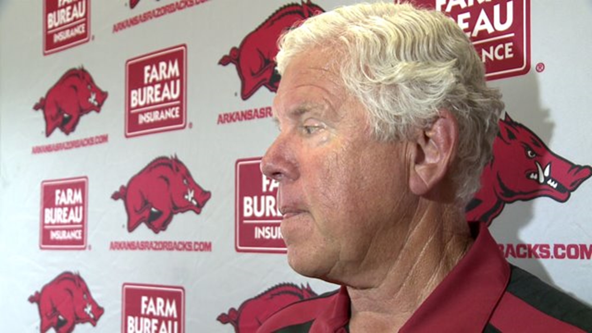 VIDEO: Hogs` Lance Harter Discusses First National Outdoor Title