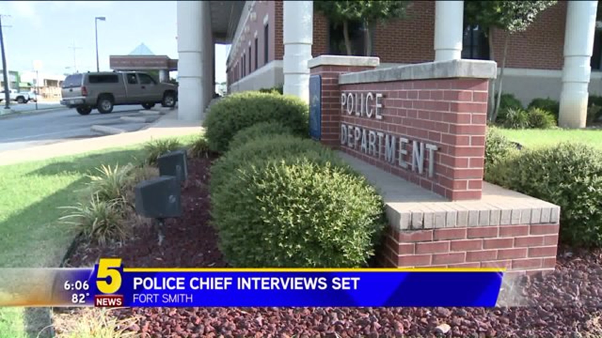 Fort Smith Police Chief Interviews