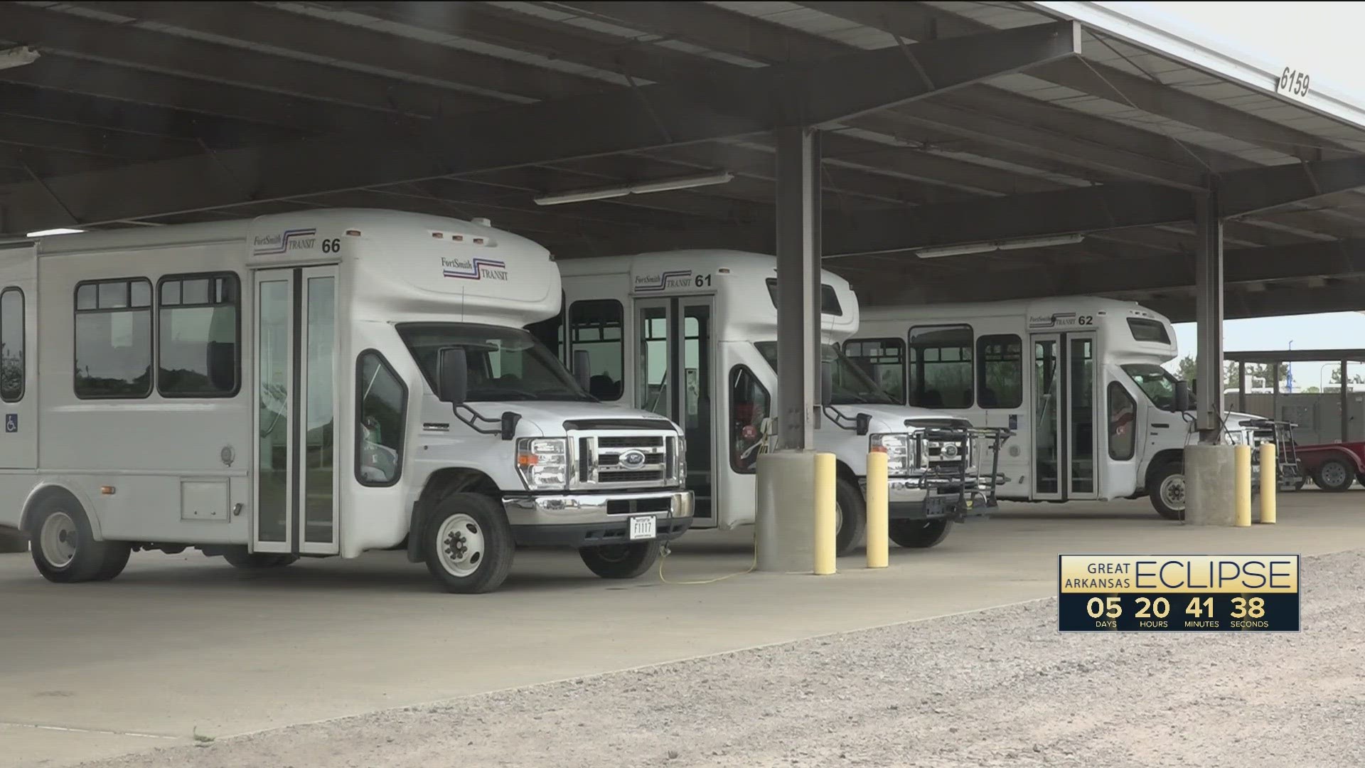 With more people expected to come to the area on April 8, Fort Smith Public Transit is working to prevent as much traffic congestion as possible.