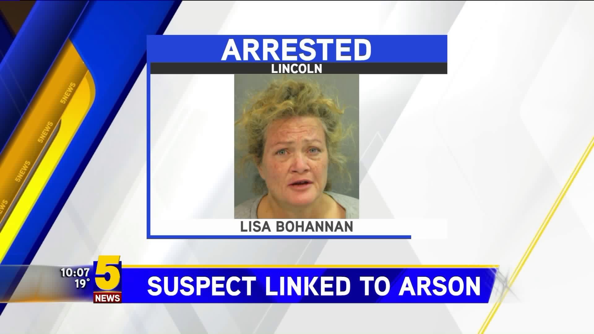 Lincoln Suspect Linked To Arson