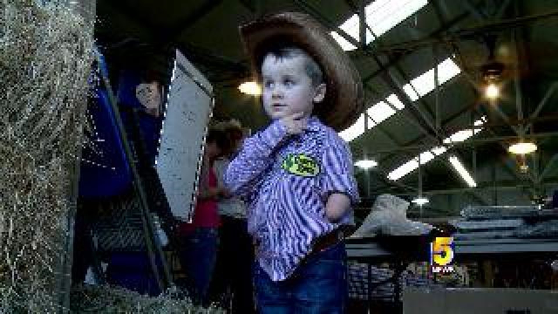 Special Needs Cowboy At The Rodeo